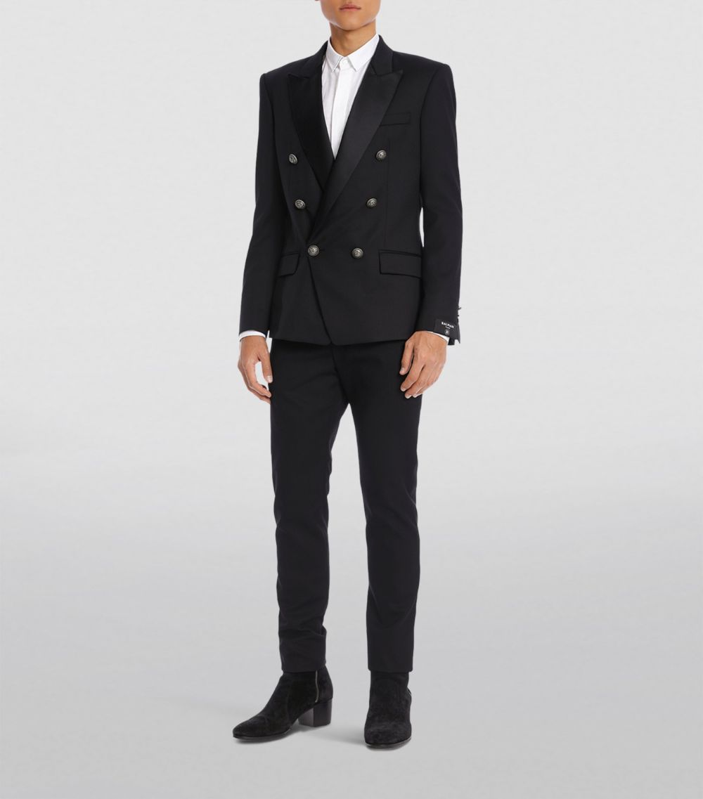 Balmain Balmain Wool Double-Breasted Blazer