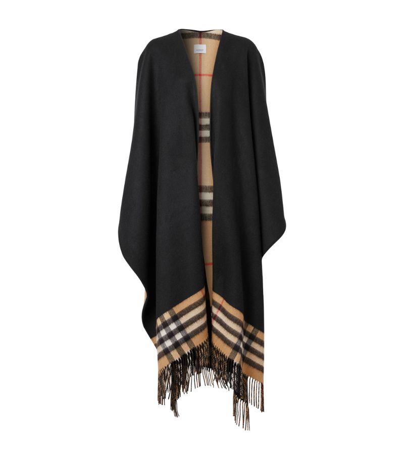 Burberry Burberry Cashmere-Wool Cape