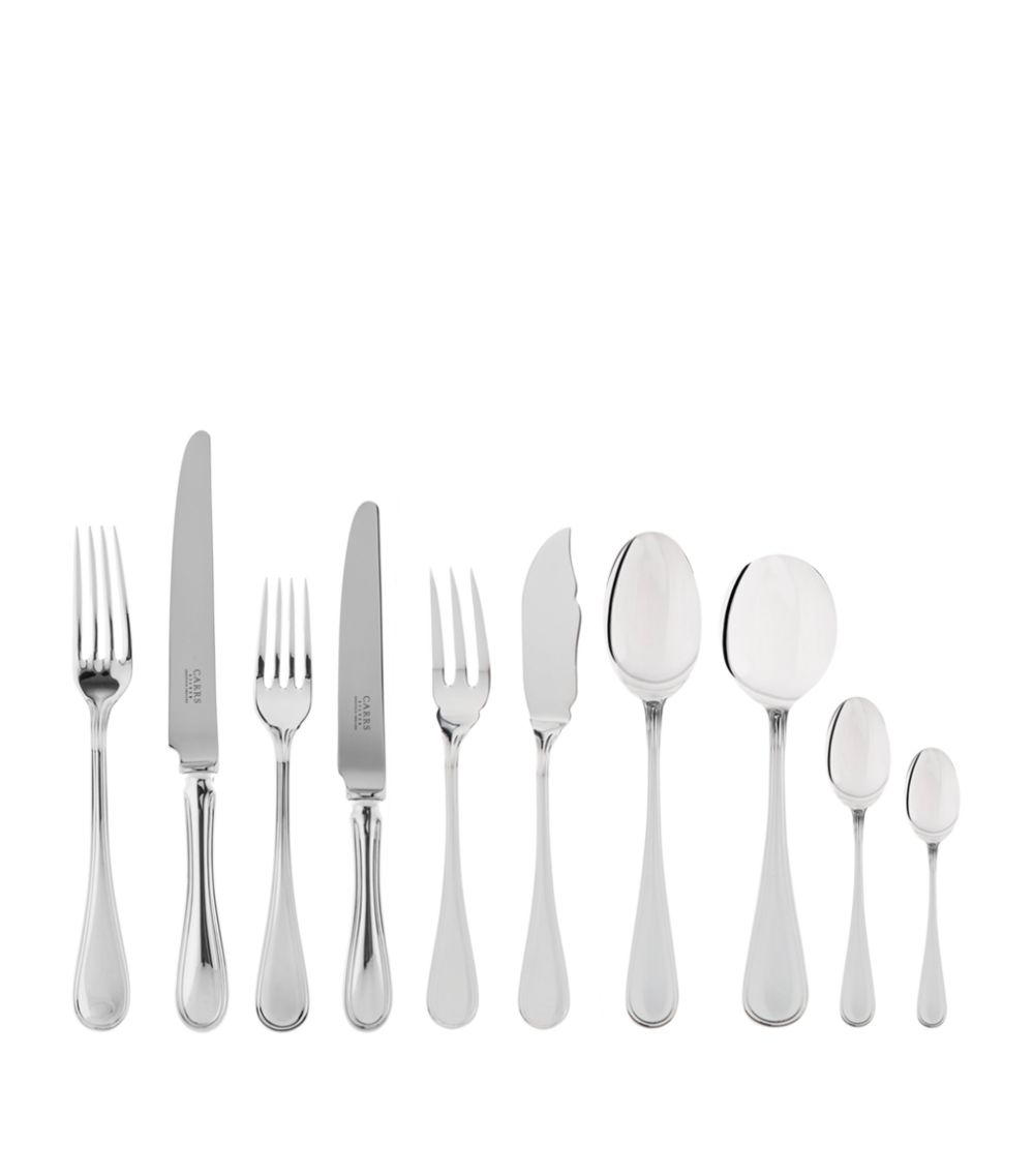 Carrs Silver Carrs Silver English Thread Silver-Plated 62-Piece Set