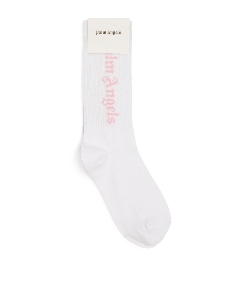 Palm Angels Kids Palm Angels Kids Logo Socks