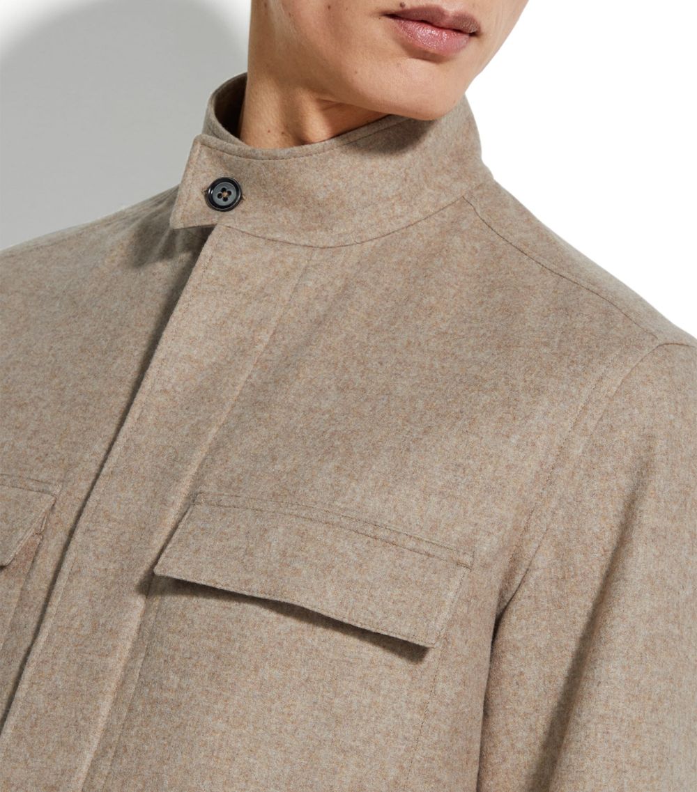 zegna Zegna Oasi Cashmere Overshirt