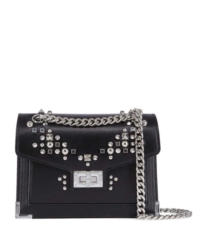 The Kooples The Kooples Leather Embellished Emily Shoulder Bag