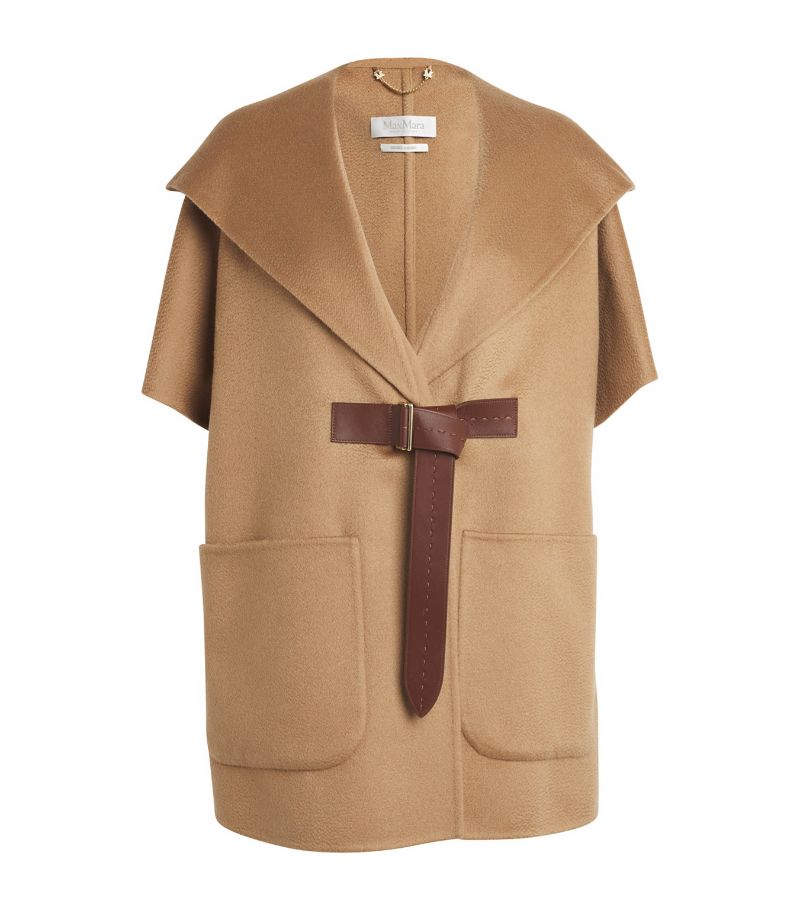 Max Mara Max Mara Cashmere Belted Cape