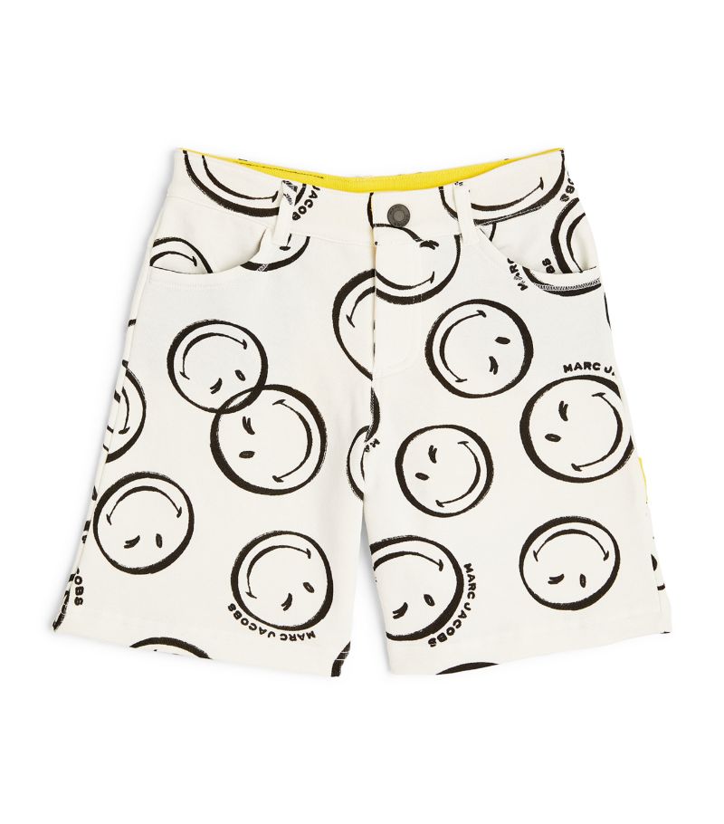 Marc Jacobs Kids Marc Jacobs Kids Smiley Face Bermuda Shorts (4-12+ Years)