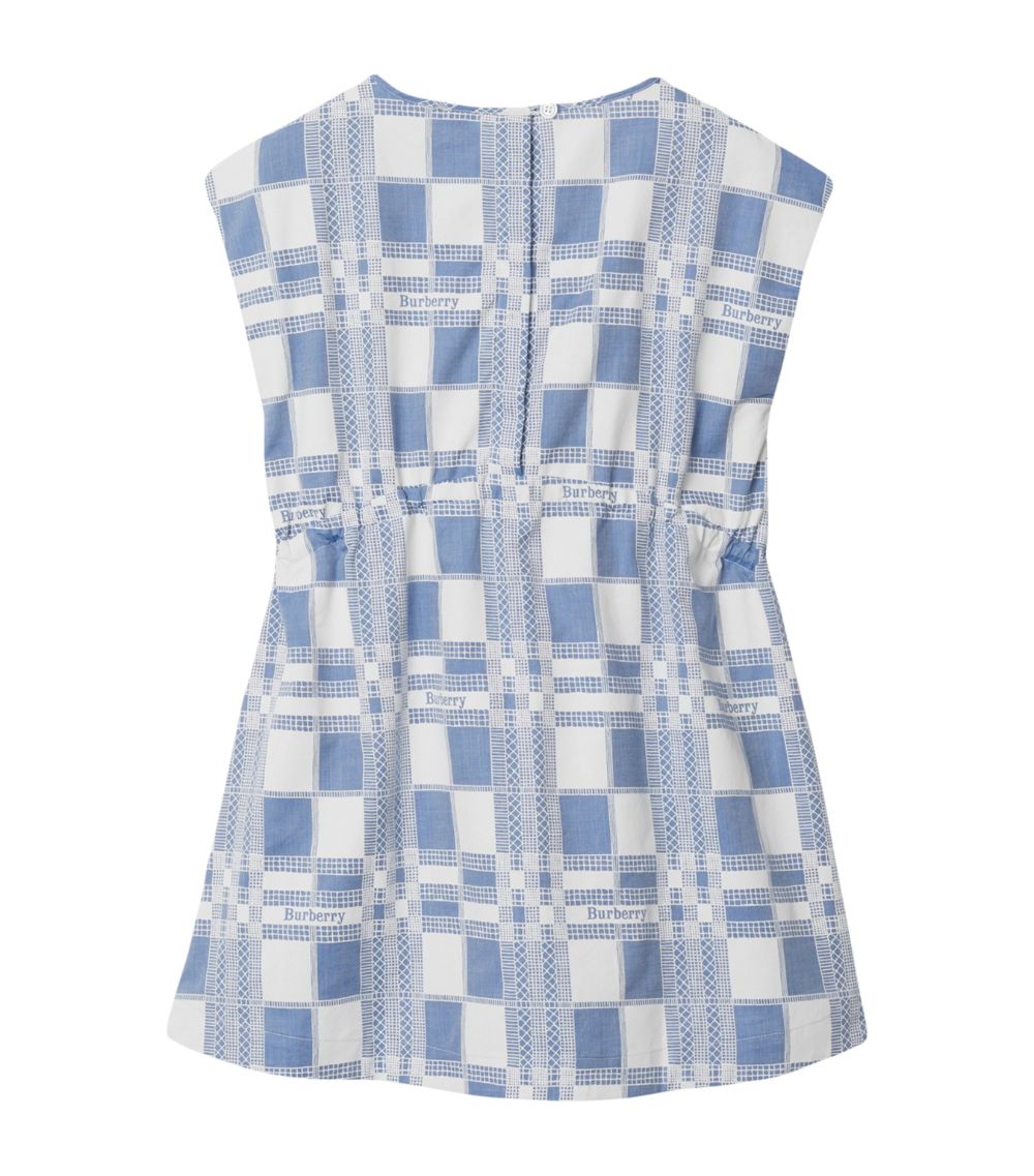 Burberry Burberry Kids Cotton Check Dress (3-14 Years)