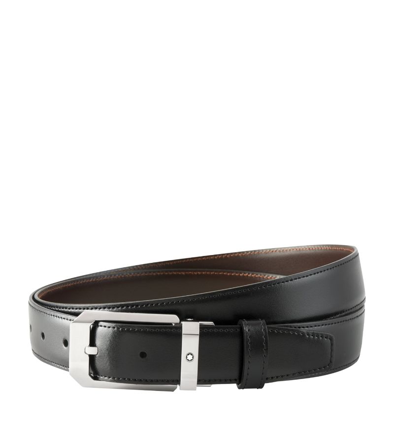 Montblanc Montblanc Leather Reversible Pin Buckle Belt