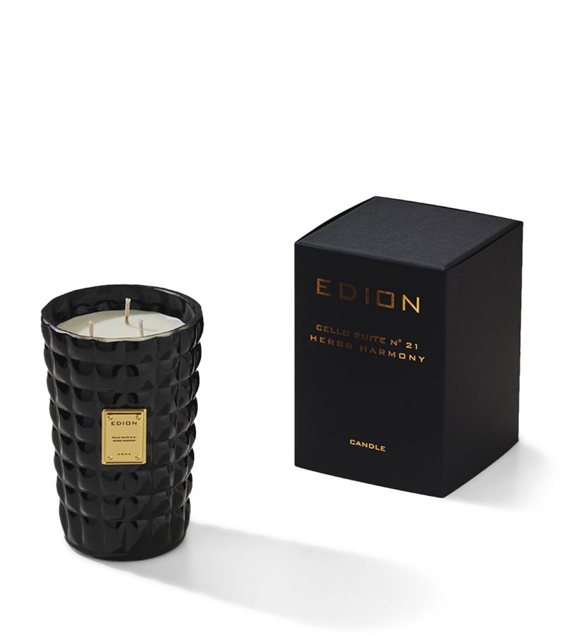  Edion Cello Suite No.21 Herbs Harmony Candle (500G)