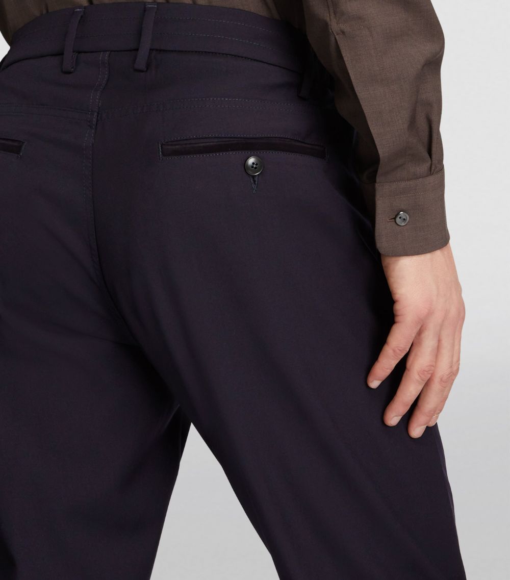 Canali Canali Tailored Slim Trousers