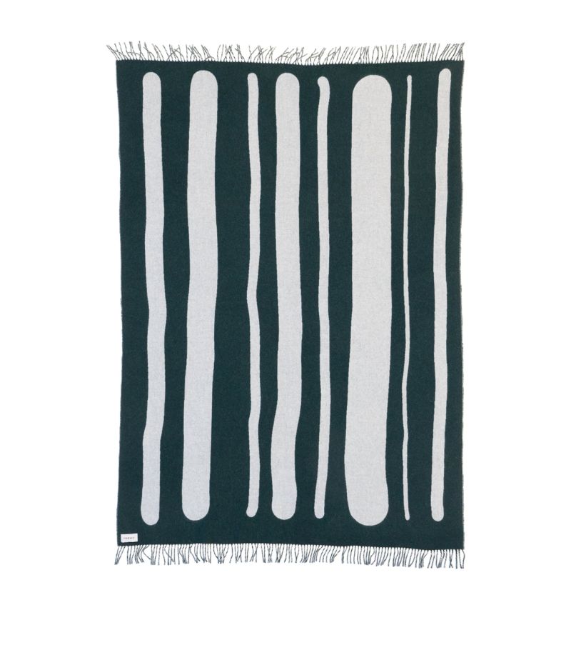 Raawii raawii Wool-Cashmere Striped Throw (150cm x 200cm)