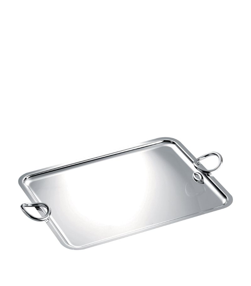 Christofle Christofle Silver-Plated Vertigo Handled Tray (53Cm X 42Cm)