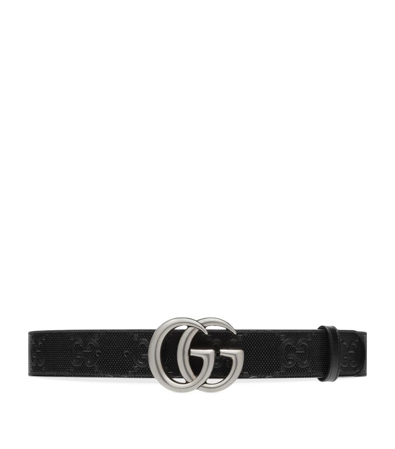 Gucci Gucci Gg Marmont Embossed Belt