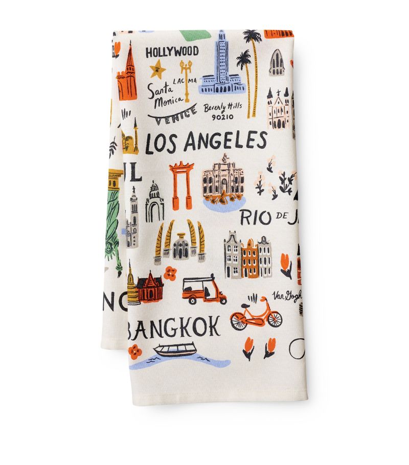 Rifle Paper Co. Rifle Paper Co. Bon Voyage Tea Towel (71cm x 53cm)