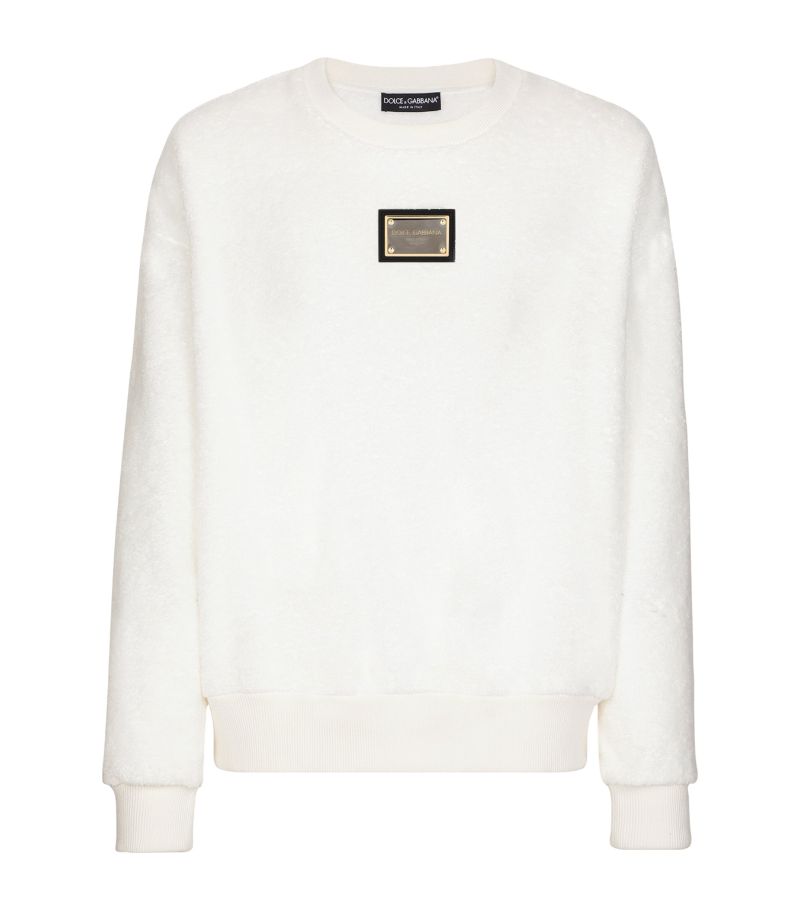 Dolce & Gabbana Dolce & Gabbana Logo Plaque Sweater