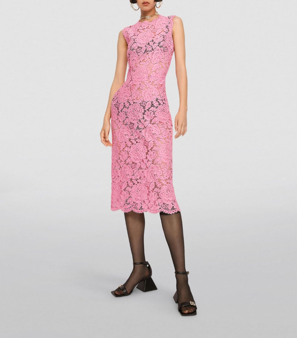 Dolce & Gabbana Dolce & Gabbana Lace Midi Dress