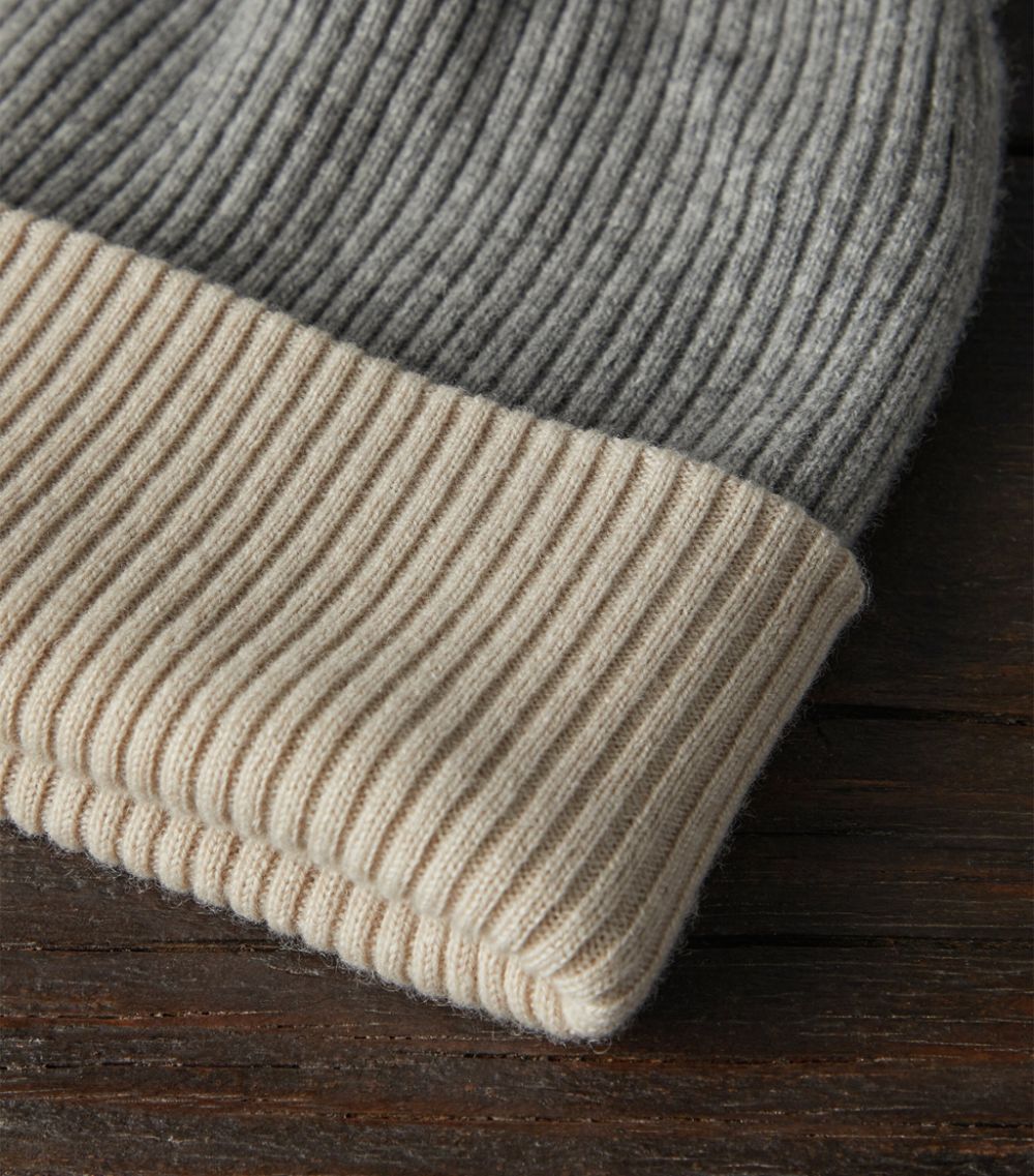 Brunello Cucinelli Brunello Cucinelli Cashmere Ribbed Beanie