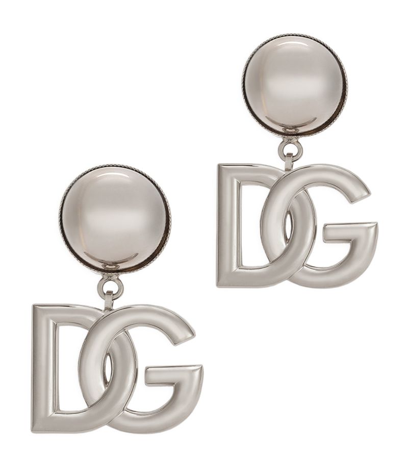 Dolce & Gabbana Dolce & Gabbana Dg Logo Clip-On Earrings