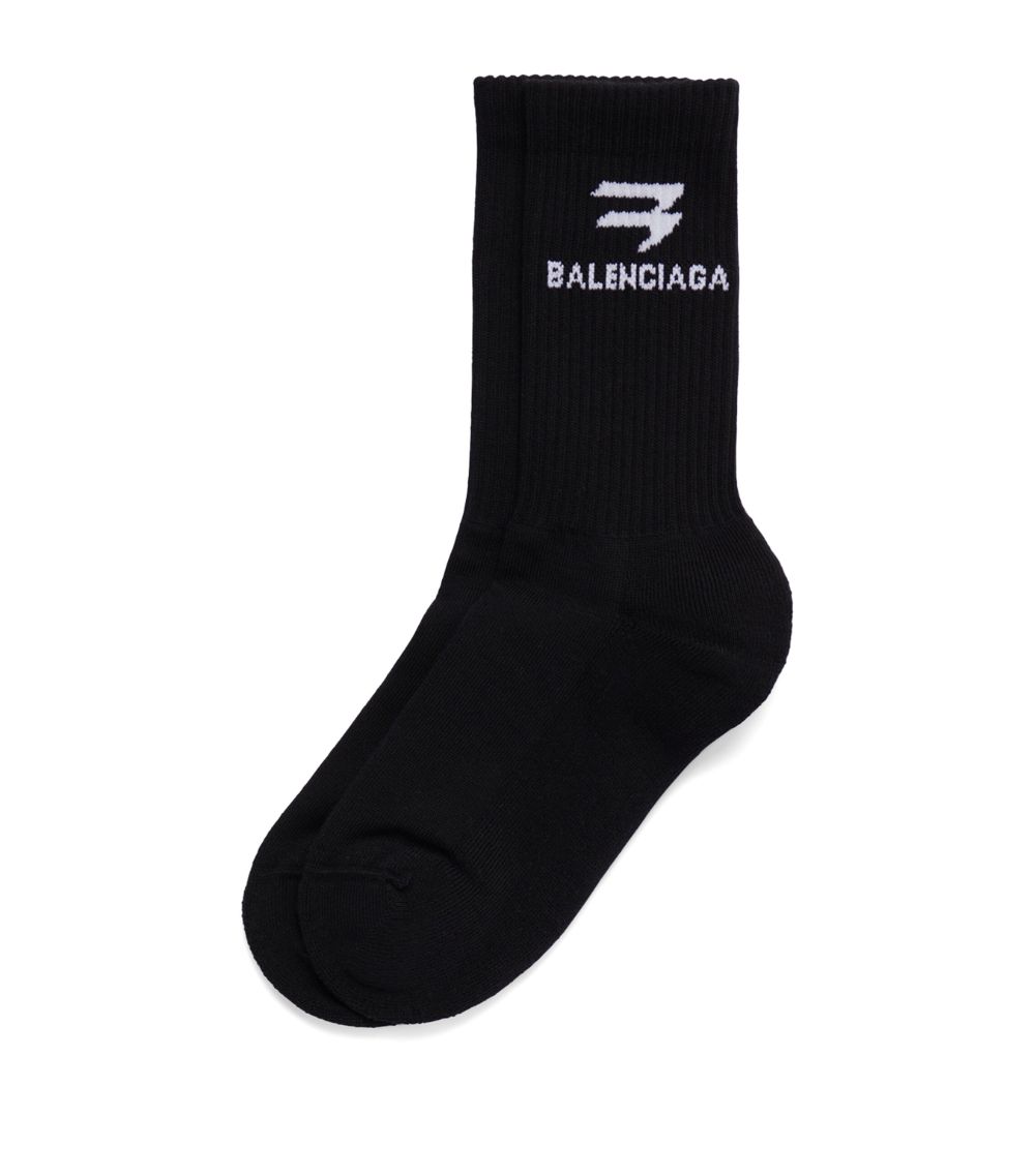 Balenciaga Balenciaga Logo Socks