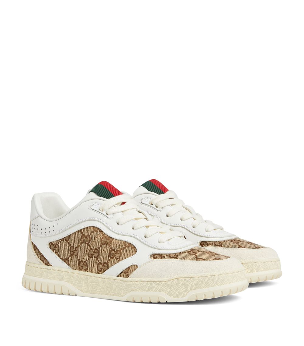 Gucci Gucci Canvas Re-Web Sneakers