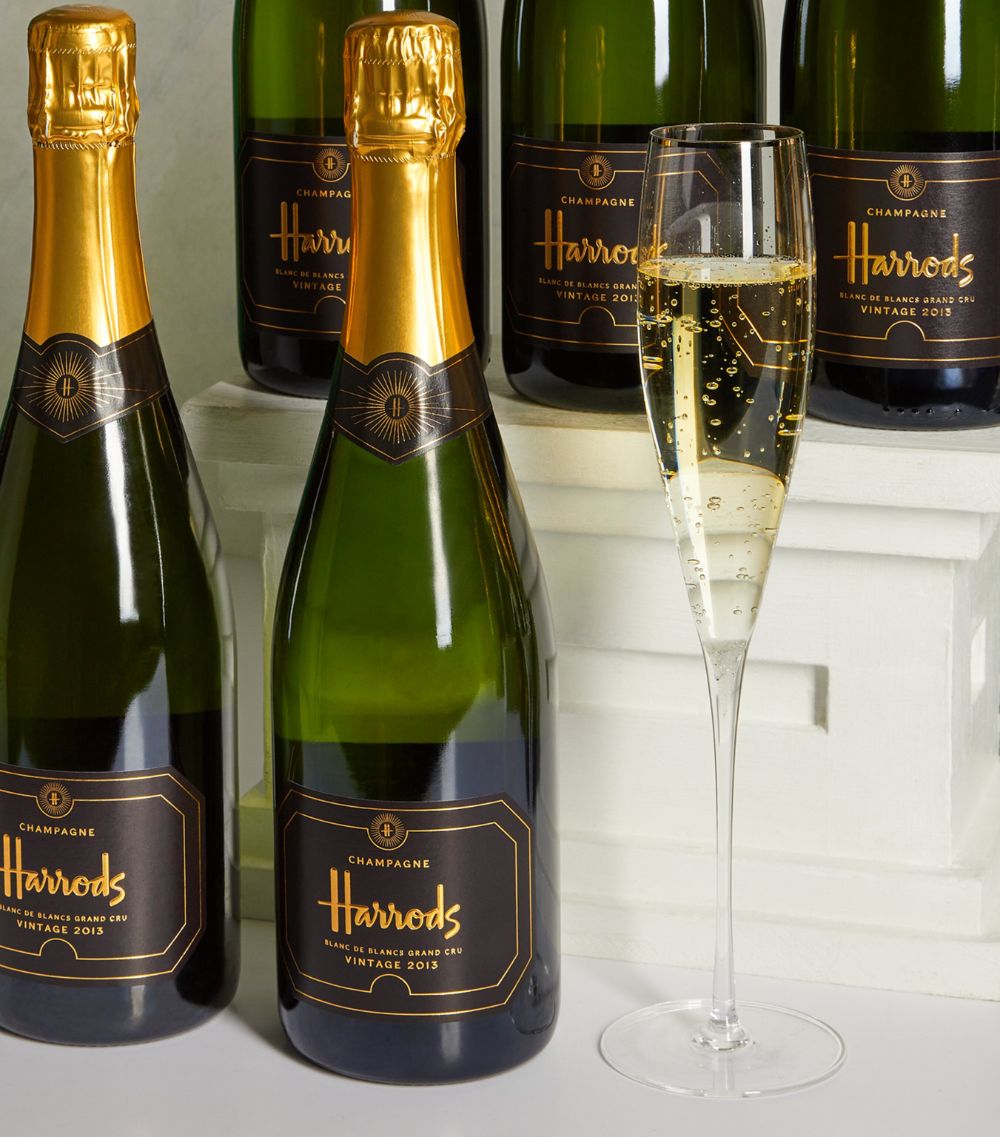 Harrods Harrods Blanc De Blancs Grand Cru Vintage Champagne 2013 (12 Bottles) - Champagne, France