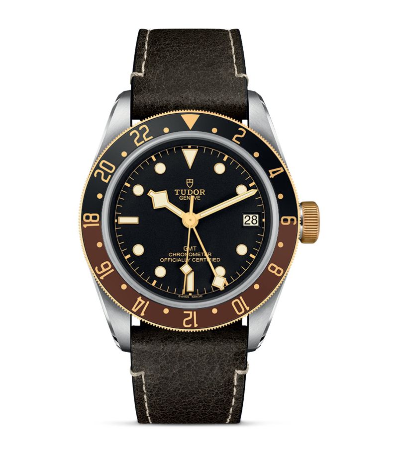 Tudor Tudor Black Bay Gmt Stainless Steel And Yellow Gold Watch 41Mm