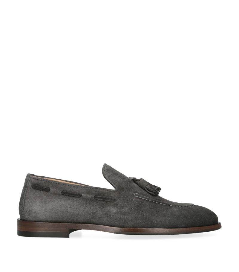 Brunello Cucinelli Brunello Cucinelli Suede Tassel Loafers