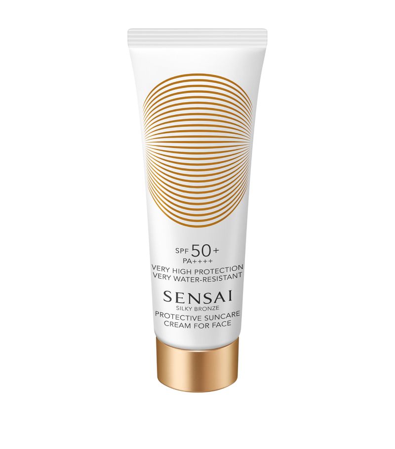 Sensai Sensai Silky Bronze Protective Suncare Cream For Face Spf50+ (50Ml)