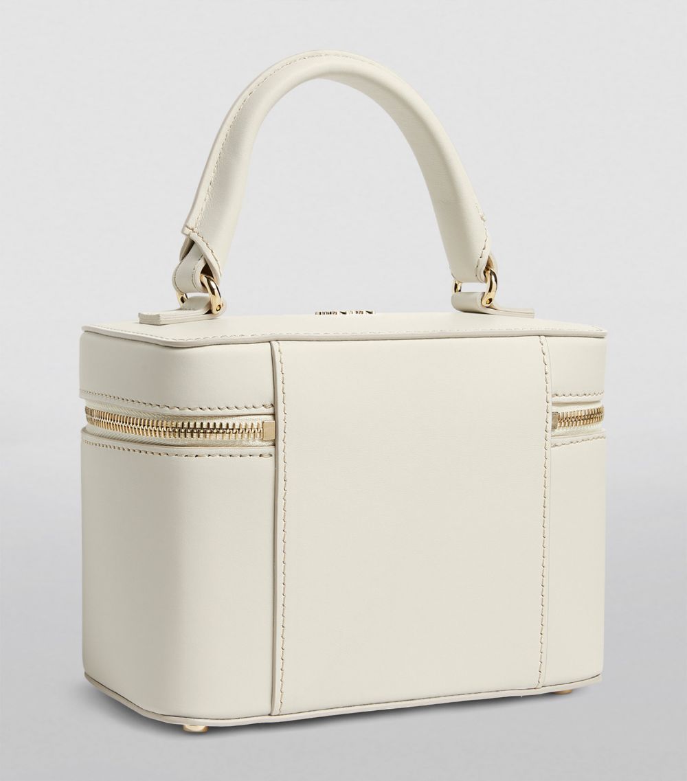 Max Mara Max Mara Leather Vanity Top-Handle Bag