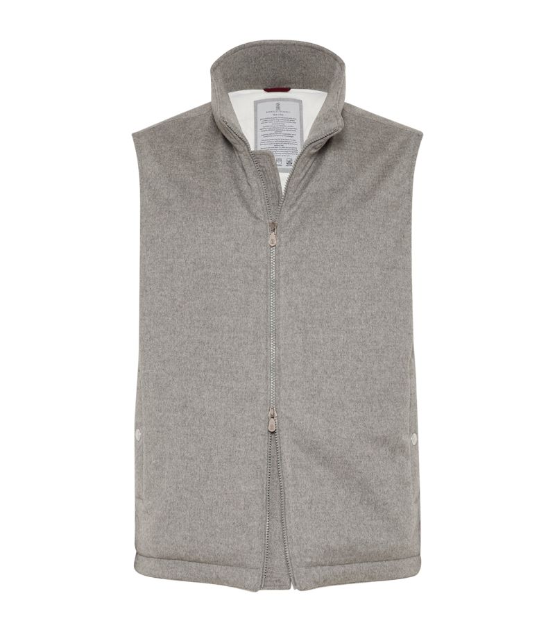 Brunello Cucinelli Brunello Cucinelli Cashmere Goose Down Gilet