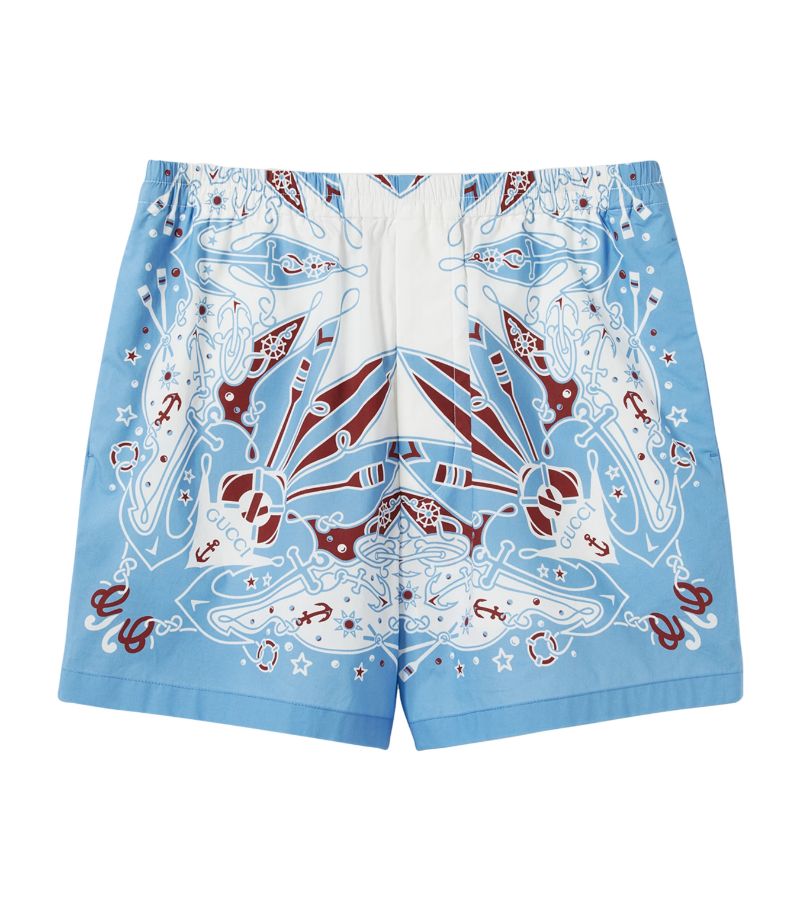 Gucci Gucci Bandana Print Shorts