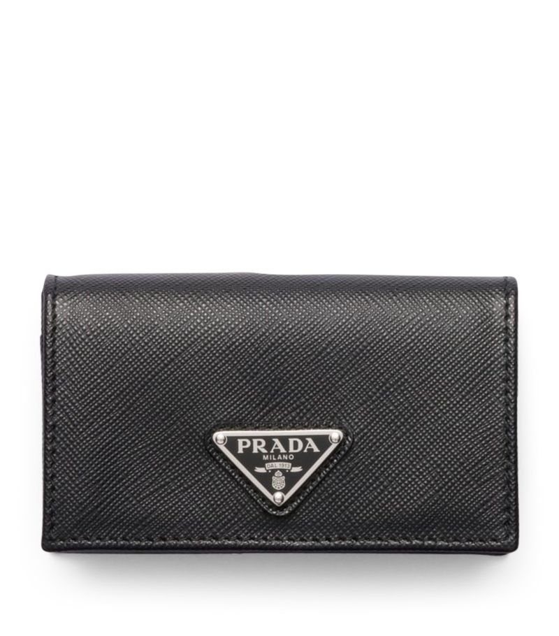 Prada Prada Saffiano Leather Card Holder