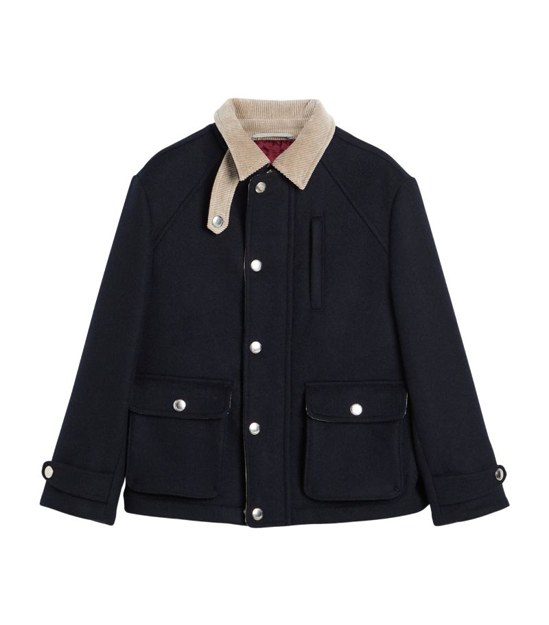 Brunello Cucinelli Kids Brunello Cucinelli Kids Wool Jacket