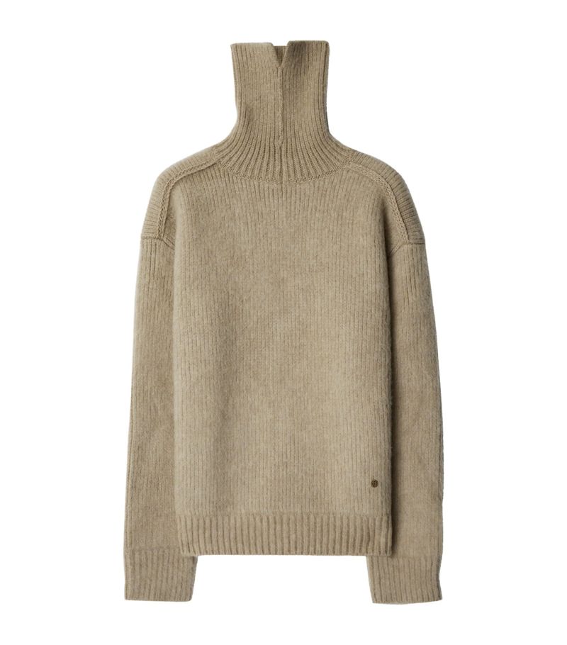 Burberry Burberry Wool-Cashmere Rollneck Sweater