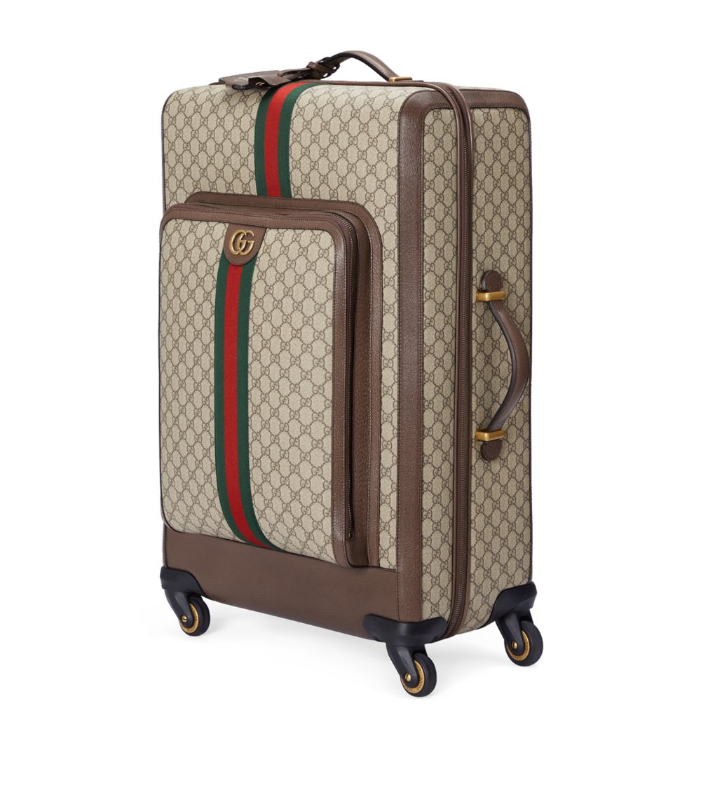 Gucci Gucci Gucci Savoy Check-In Suitcase (73Cm)