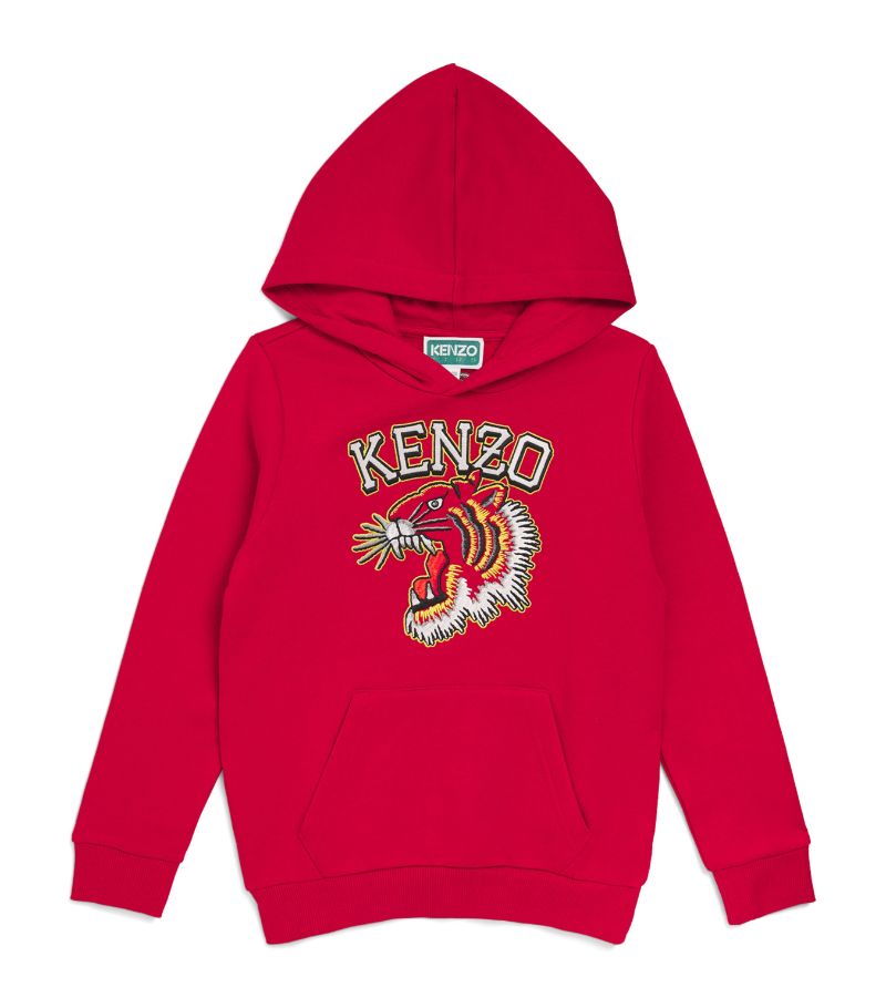 Kenzo Kids Kenzo Kids Cotton Embroidered Hoodie (2-14 Years)