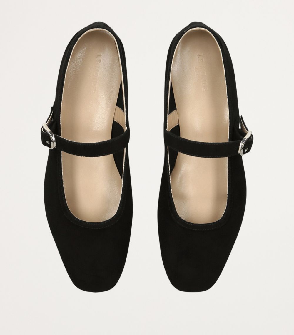 Le Monde Beryl Le Monde Beryl Suede Mary Jane Ballet Flats