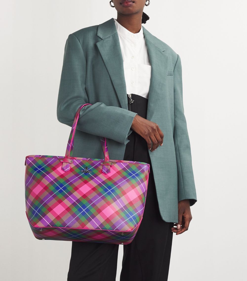 Vivienne Westwood Vivienne Westwood Tartan Colette Tote Bag