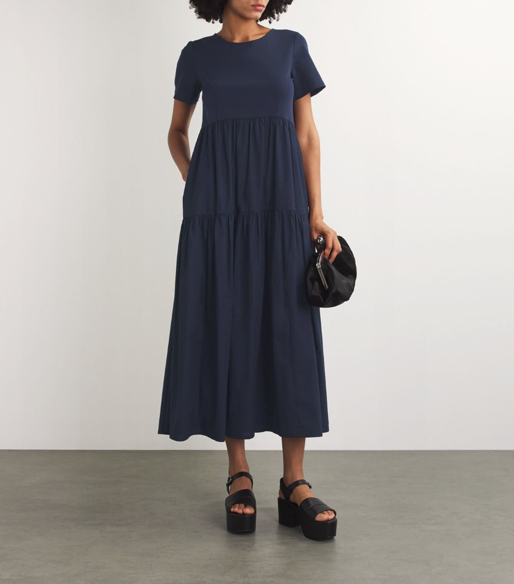 Weekend Max Mara Weekend Max Mara Cotton Jersey Midi Dress