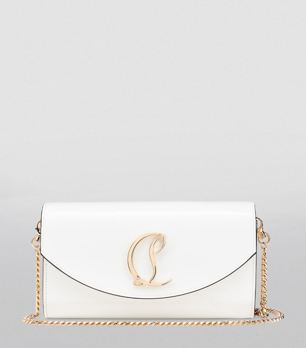 Christian Louboutin Christian Louboutin Loubi54 Patent Clutch Bag