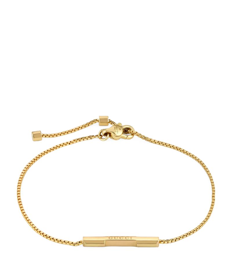 Gucci Gucci Yellow Gold Link To Love Bracelet