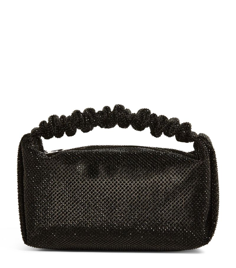 Alexander Wang Alexander Wang Mini Embellished Scrunchie Bag