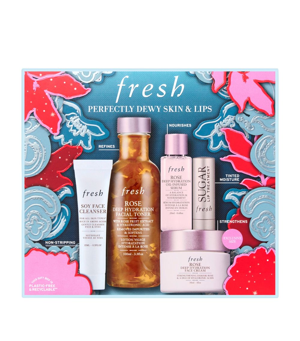 Fresh Fresh Perfectly Dewy Skin & Lips Gift Set (Worth £78)