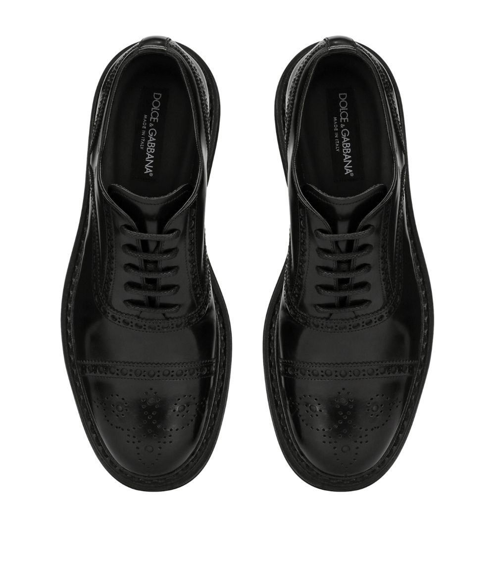 Dolce & Gabbana Dolce & Gabbana Calfskin Derby Shoes