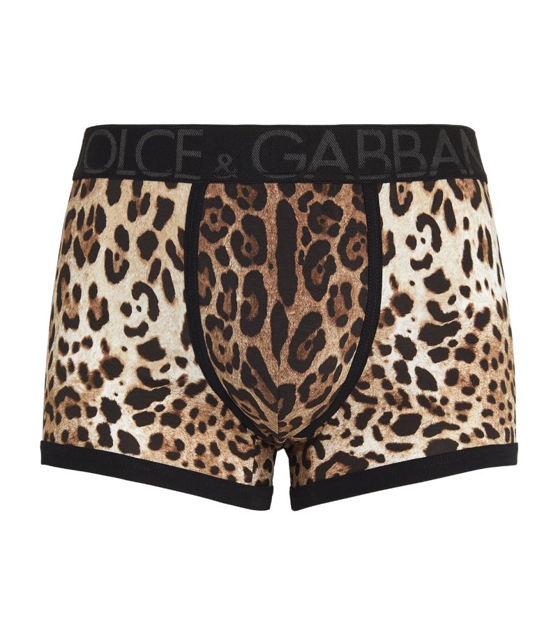 Dolce & Gabbana Dolce & Gabbana Leopard Print Boxers