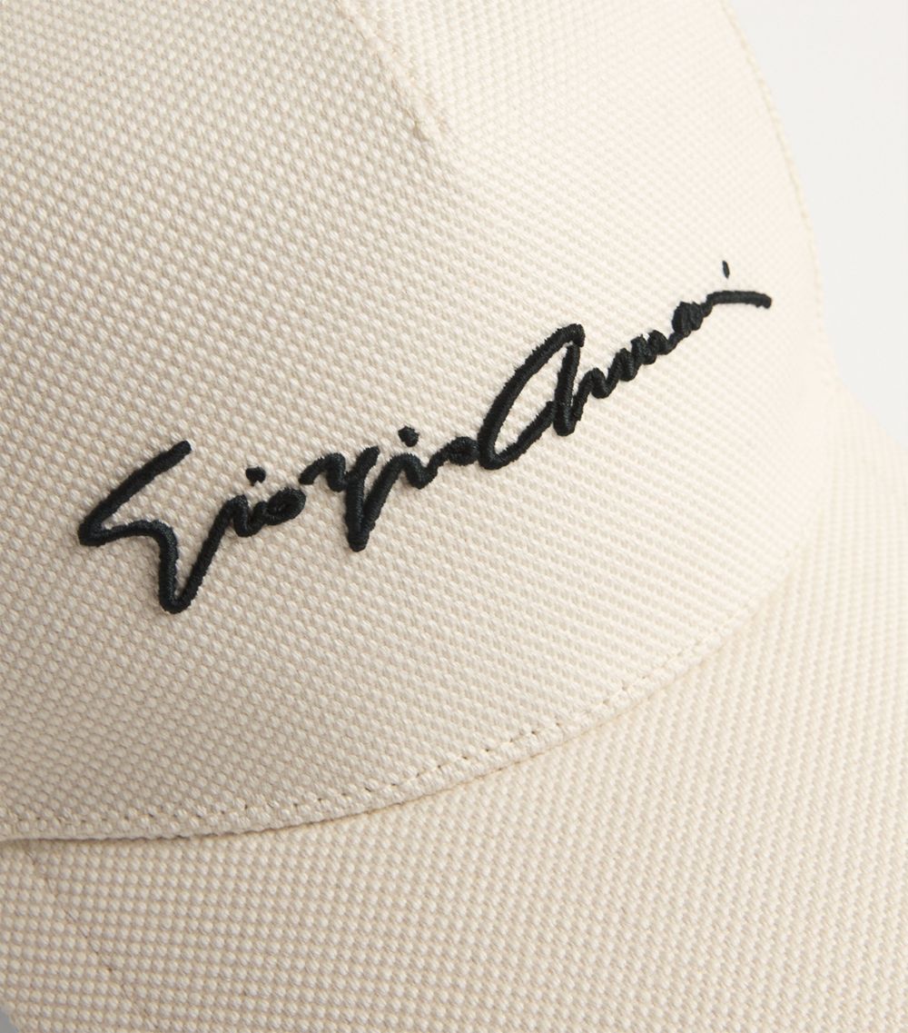 Giorgio Armani Giorgio Armani Script Logo Baseball Cap