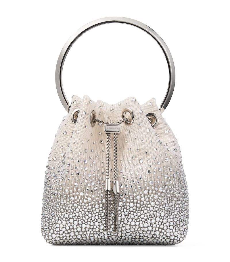 Jimmy Choo Jimmy Choo Embellished Bon Bon Top-Handle Bag