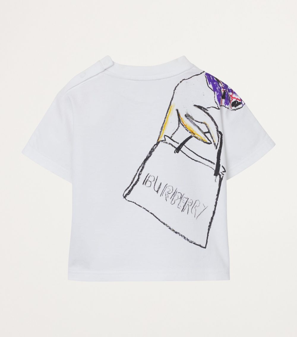 Burberry Burberry Kids Cotton Goose T-Shirt (6-24 Months)