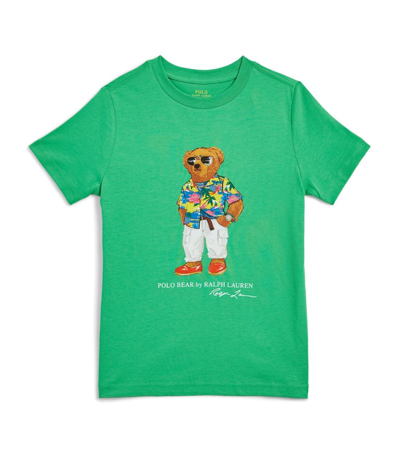 Polo Ralph Lauren Polo Ralph Lauren Kids Cotton Polo Bear T-Shirt (6-14 Years)