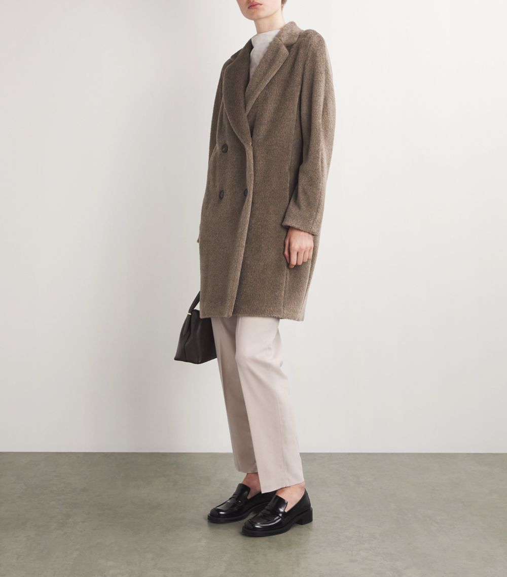 Max Mara Max Mara Alpaca-Virgin Wool Coat