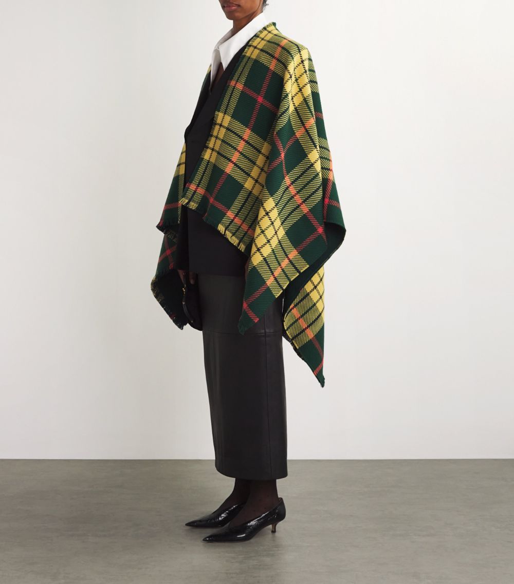 Vivienne Westwood Vivienne Westwood Wool Tartan Poncho