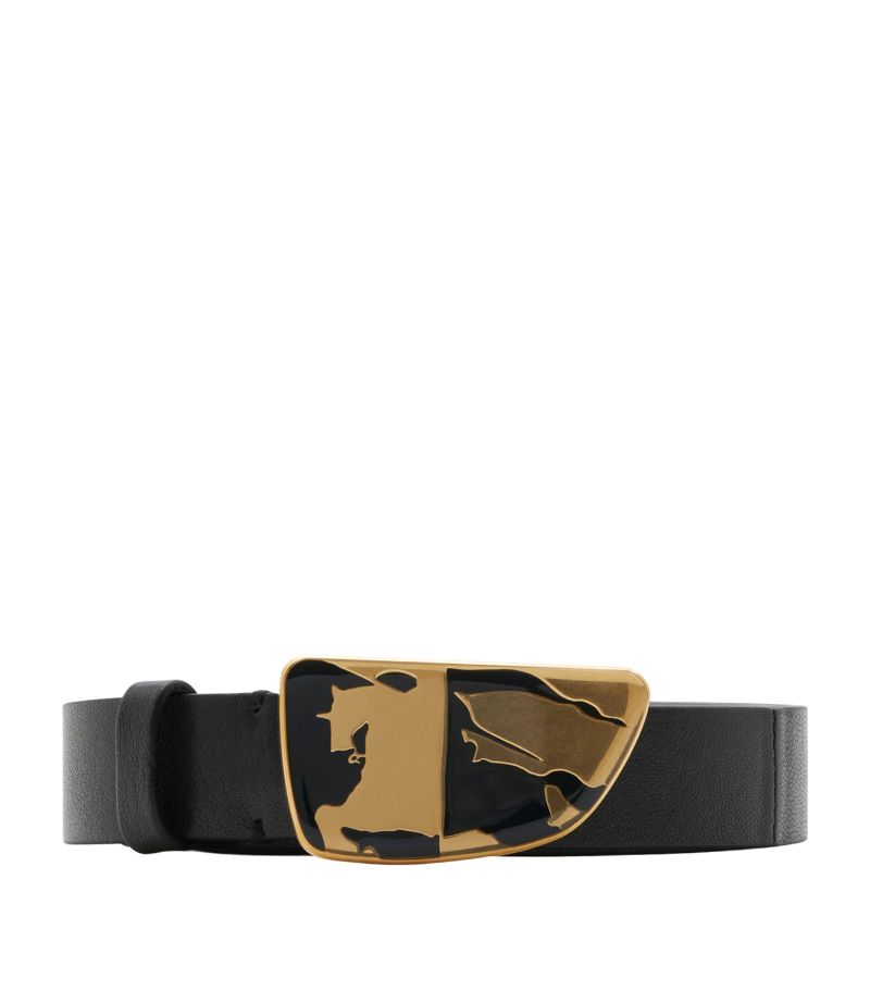 Burberry Burberry Leather Shield Ekd Belt